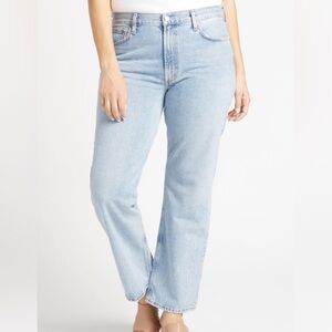 Authentic AGOLDE Mia Blue Jeans size 34